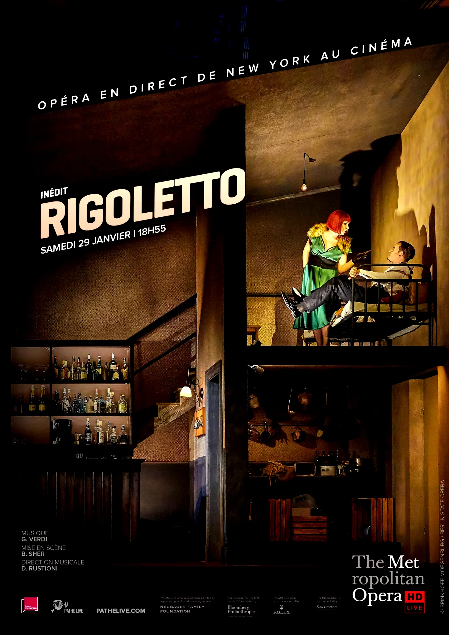Affiche du film : Rigoletto (Metropolitan Opera)