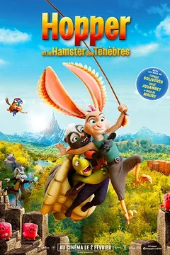 Affiche du film = Hopper et le Hamster des Ténèbres