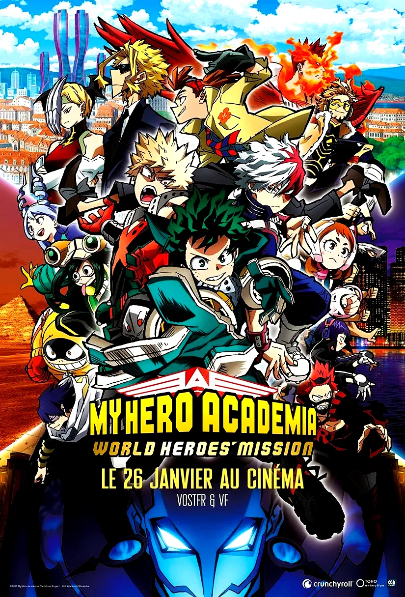 Affiche du film : My Hero Academia: World Heroes' Mission