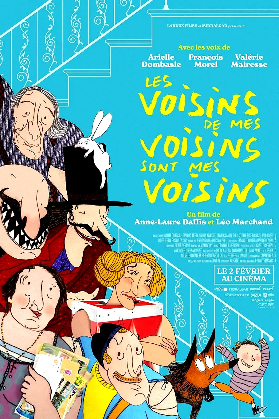 Affiche du film : Les Voisins de mes voisins sont mes voisins