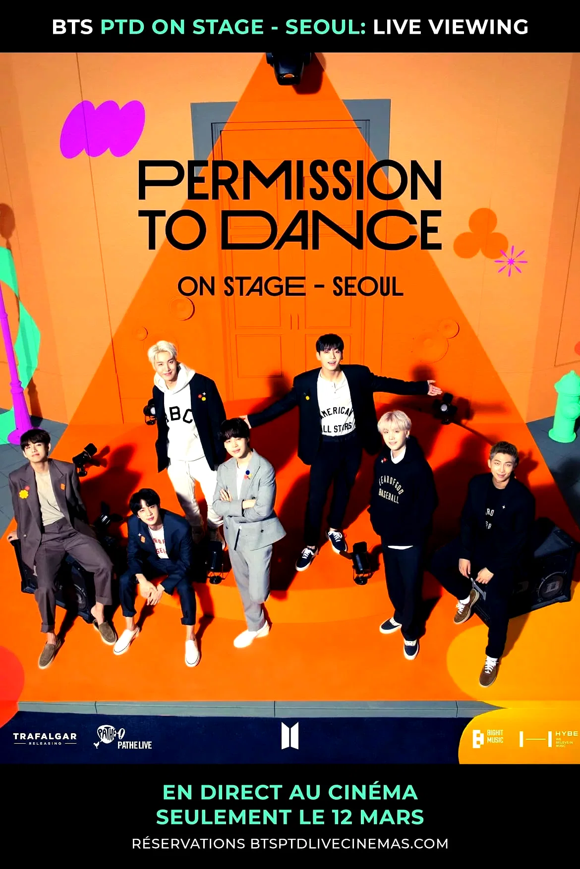 Affiche du film : BTS Permission to dance on stage - Seoul : Live viewing