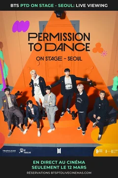 Affiche du film BTS Permission to dance on stage - Seoul : Live viewing