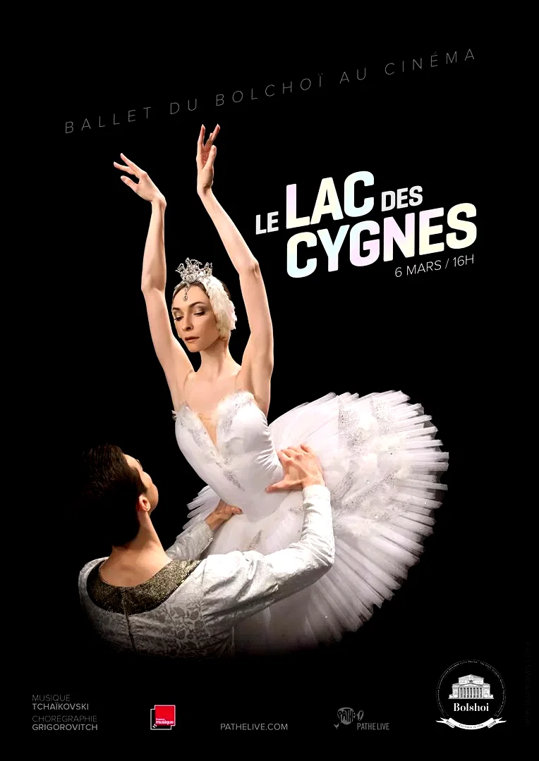 Affiche du film : Le Lac des cygnes (Ballet du Bolchoï)