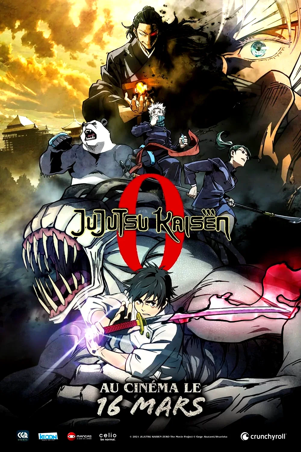 Affiche du film : Jujutsu Kaisen Movie 0