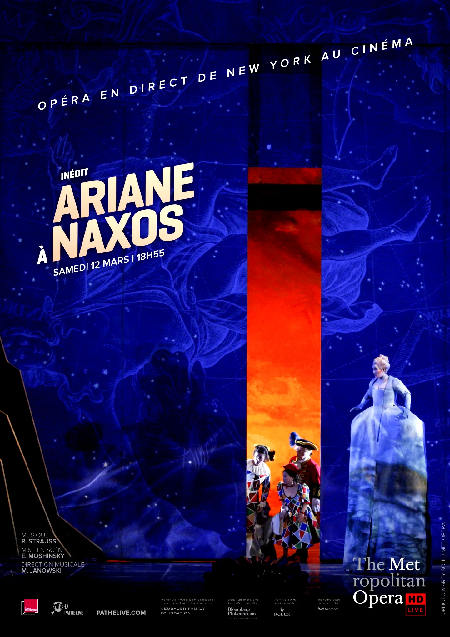 Affiche du film : Ariane à Naxos (Metropolitan Opera)