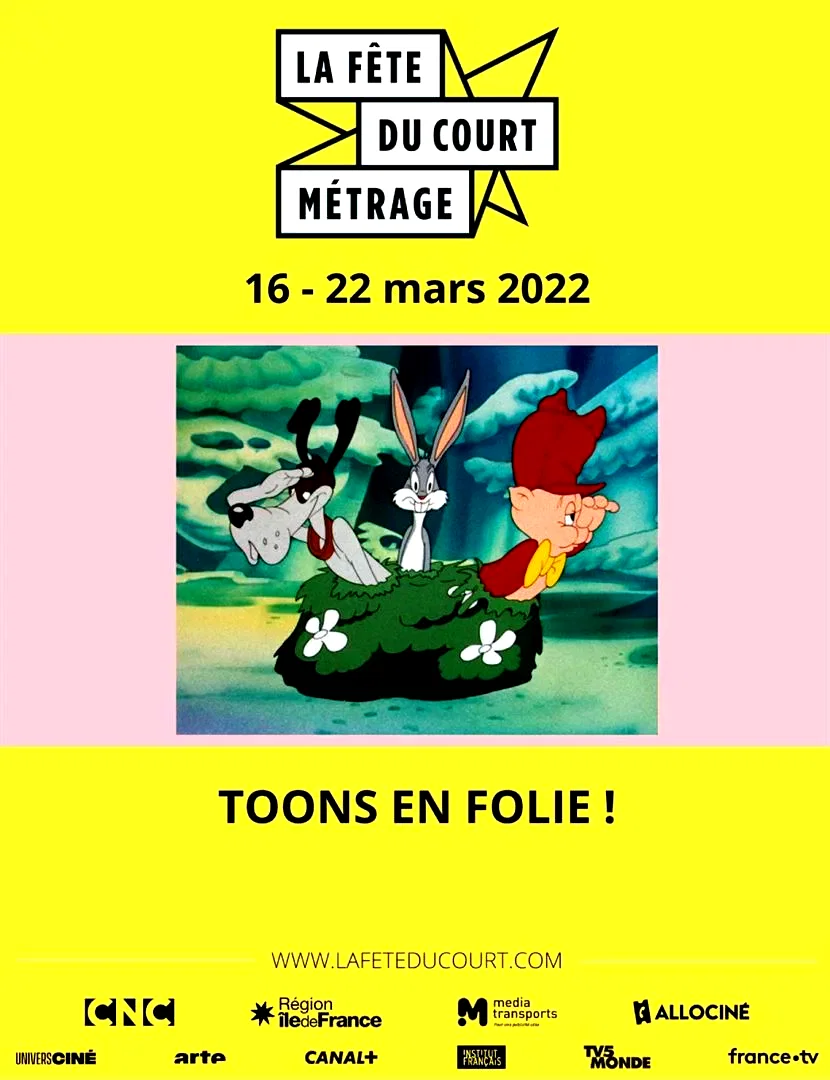 Affiche du film : La Fête du court métrage : Toons en folie