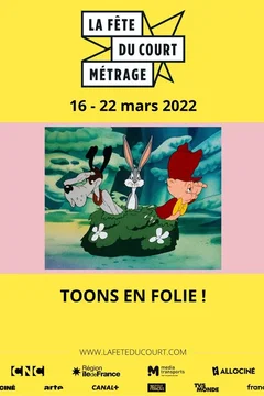 Affiche du film = La Fête du court métrage : Toons en folie