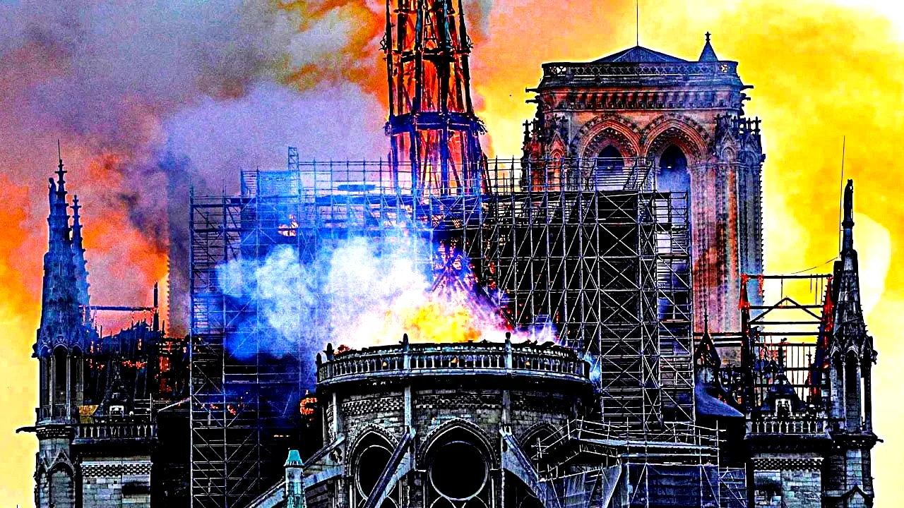 Photo 6 du film : Notre-Dame brûle
