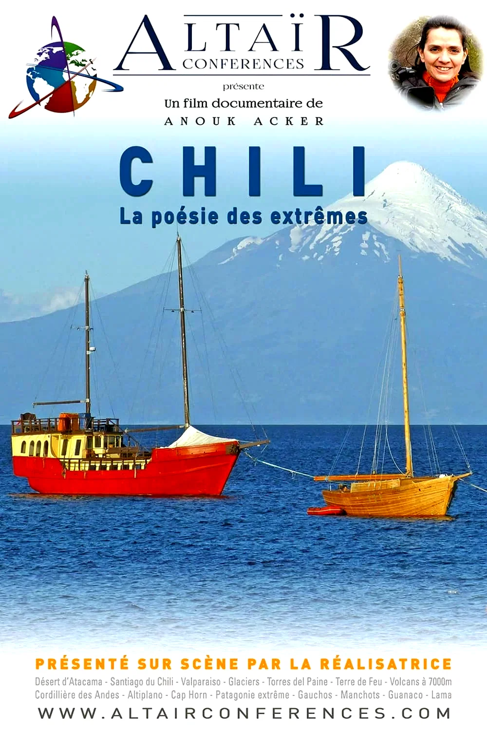 Affiche du film : Altaïr conférence - Chili, la poésie des extrêmes