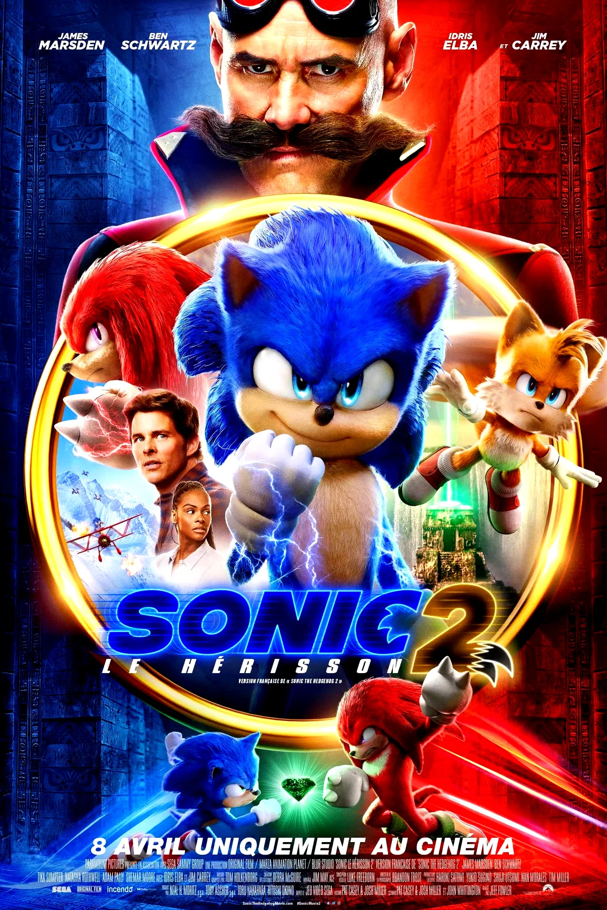 Affiche du film : Sonic 2 le film