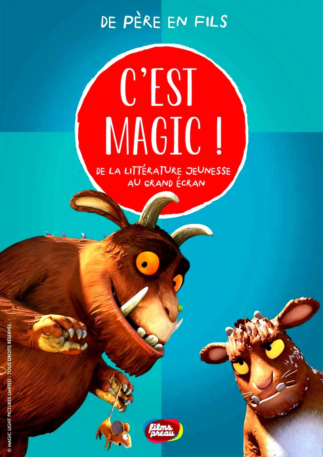 Affiche du film : C'est Magic ! - De père en fils