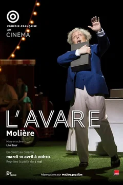 Affiche du film = L'Avare (Comédie-Française)