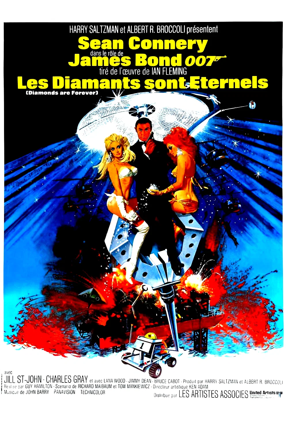 Affiche du film : Les diamants sont éternels