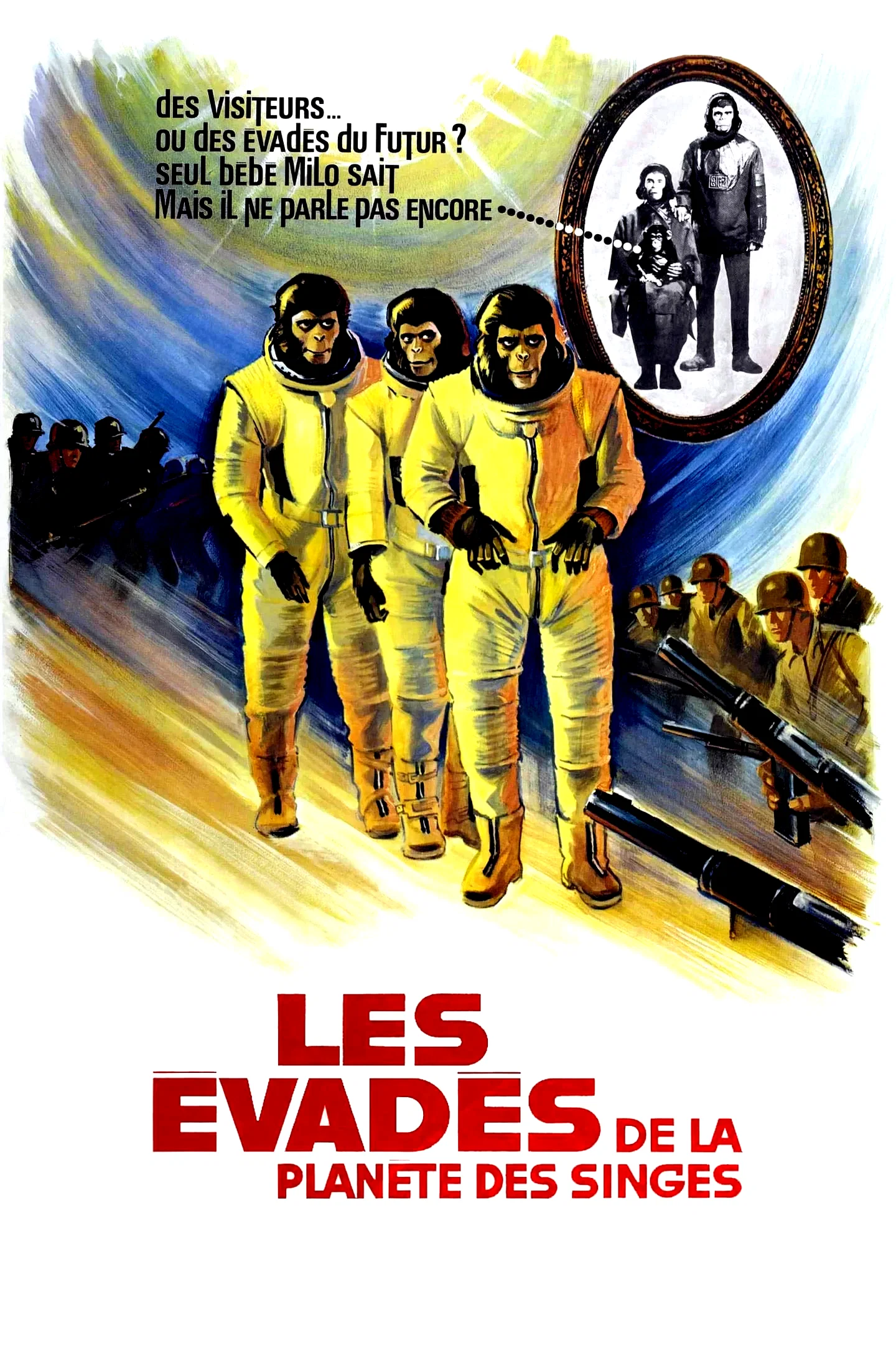 Affiche du film : Les Évadés de la planète des singes
