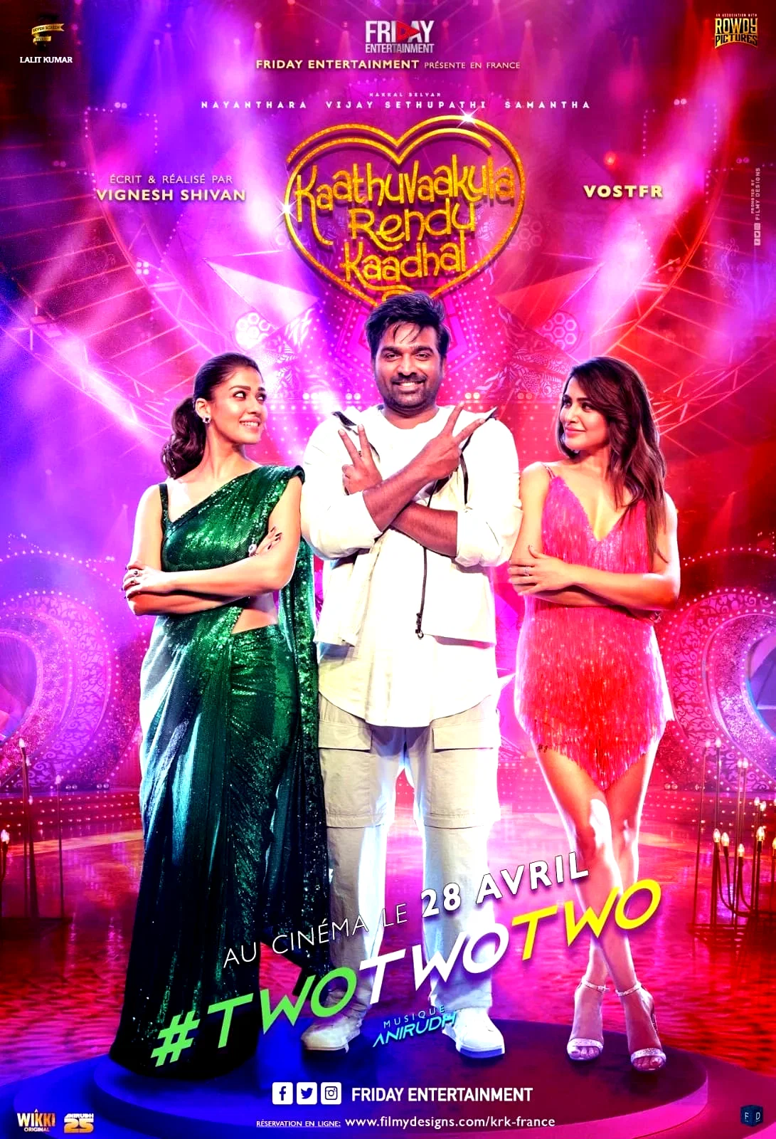 Photo du film : Kaathuvaakula Rendu Kaadhal