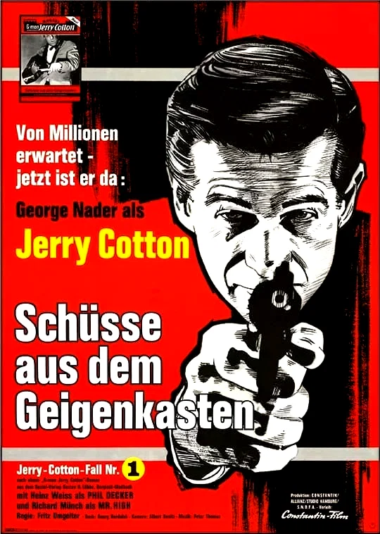 Affiche du film : Jerry Cotton -Schüsse aus dem Geigenkasten