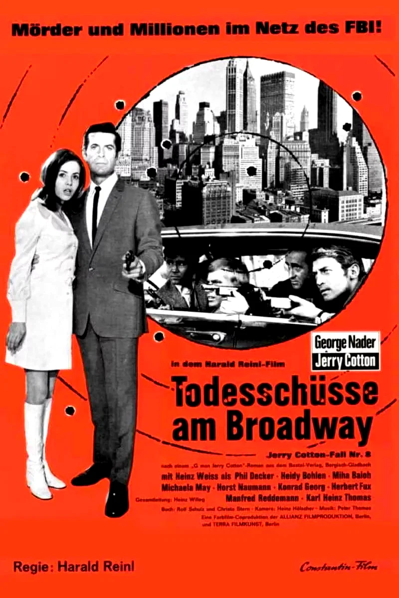 Affiche du film : Jerry Cotton - Todesschüsse am Broadway