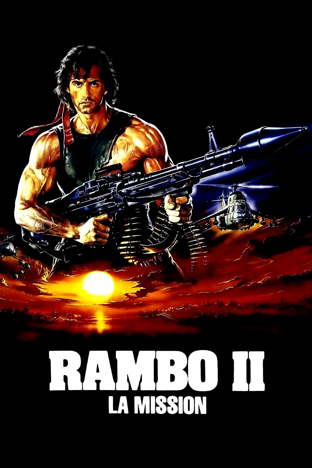 Affiche du film : Rambo II La Mission