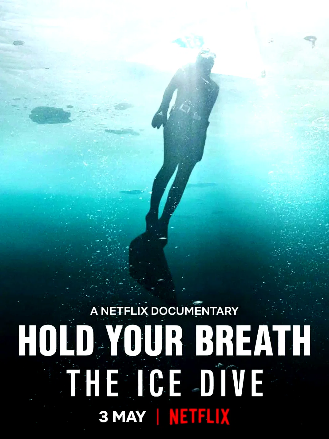 Affiche du film : En apnée : Traversée sous la glace