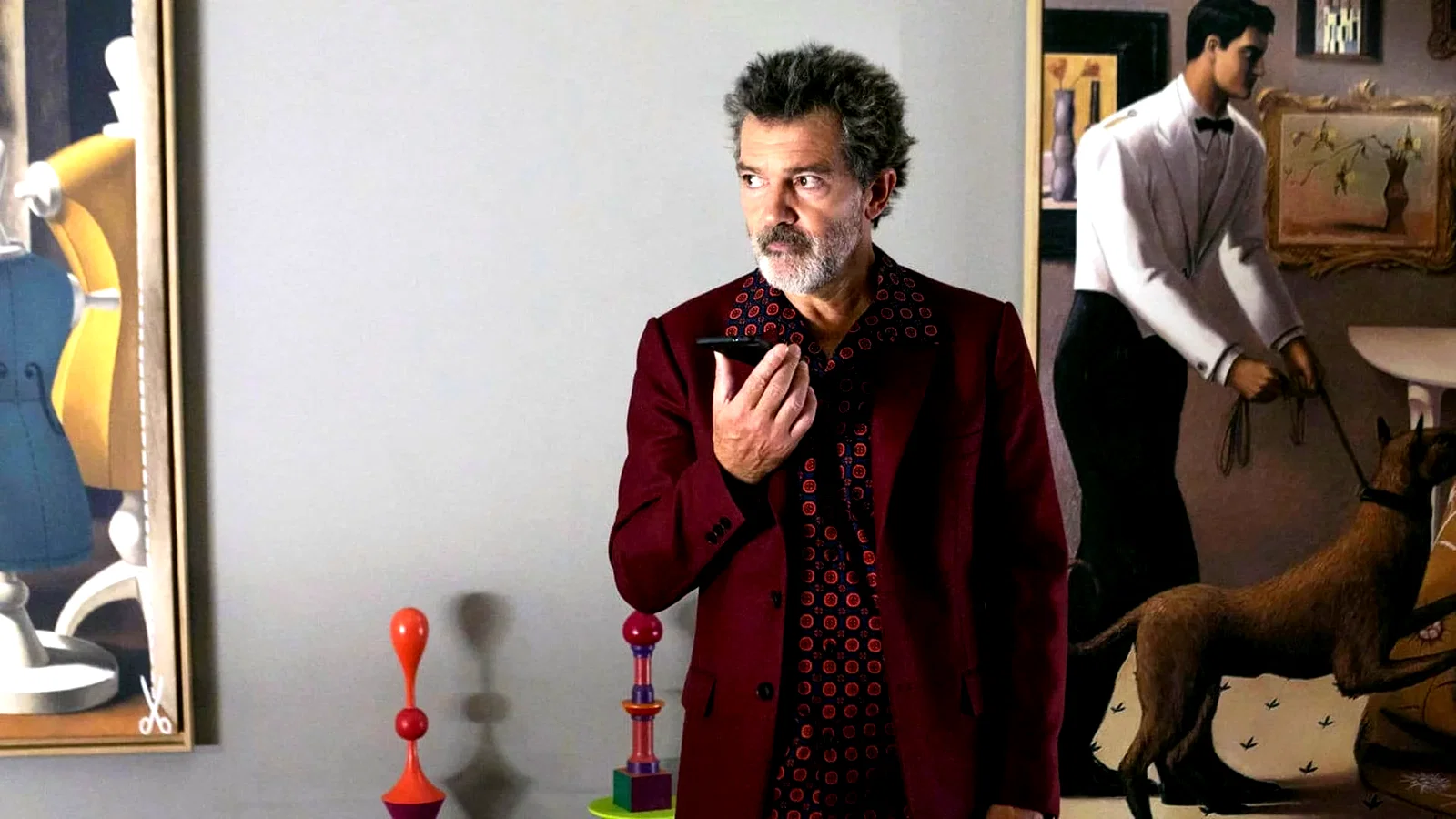 Photo 6 du film : Antonio Banderas et Pedro Almodóvar : Du désir au double