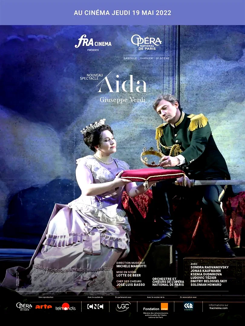 Affiche du film : Aida (Opéra de Paris-FRA Cinéma)