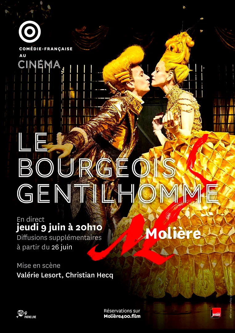 Affiche du film : Le Bourgeois Gentilhomme (Comédie-Française)