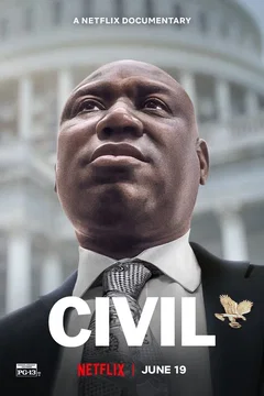 Affiche du film = CIVIL : Ben Crump au service de la justice
