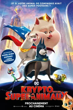 Affiche du film Krypto et les Super-Animaux