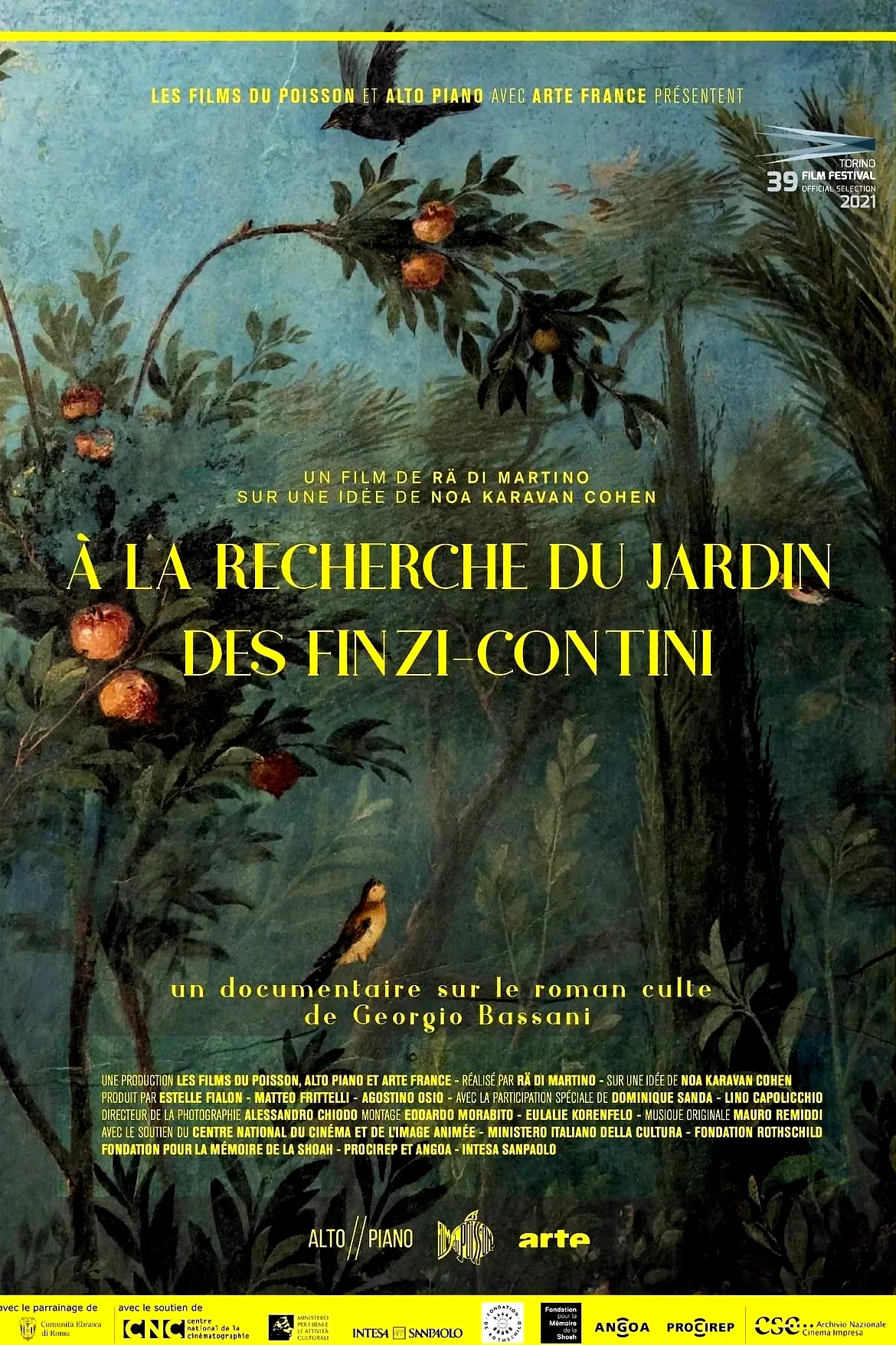 Affiche du film : À la recherche du jardin des Finzi-Contini