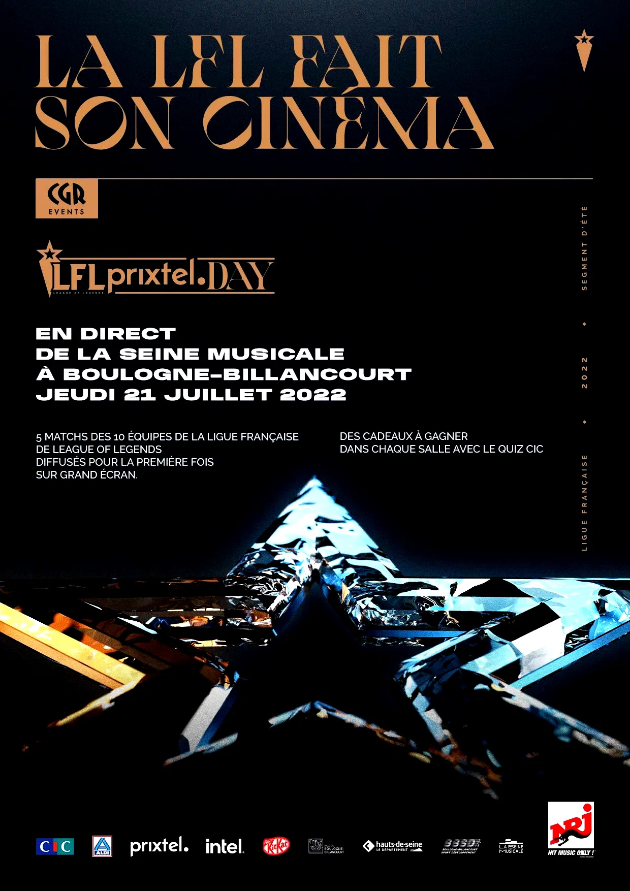 Affiche du film : La LFL fait son cinéma