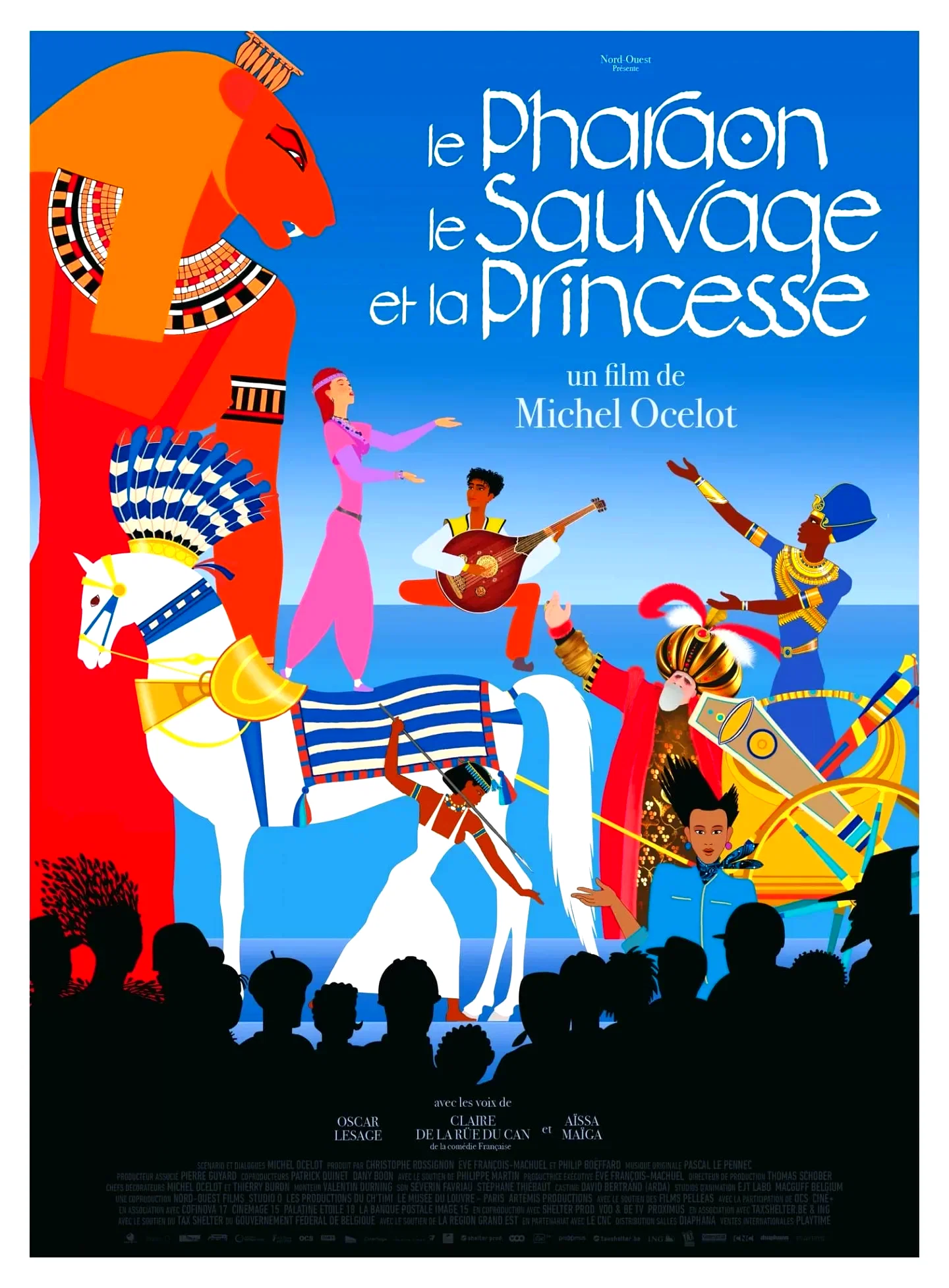 Affiche du film : Le Pharaon, le Sauvage et la Princesse