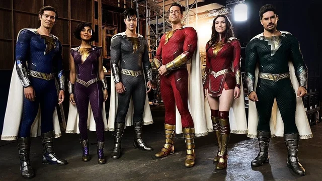 Affiche du film : Shazam! La Rage des Dieux