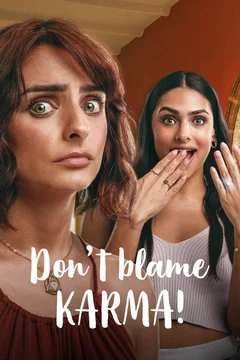 Affiche du film = La Faute au karma ?