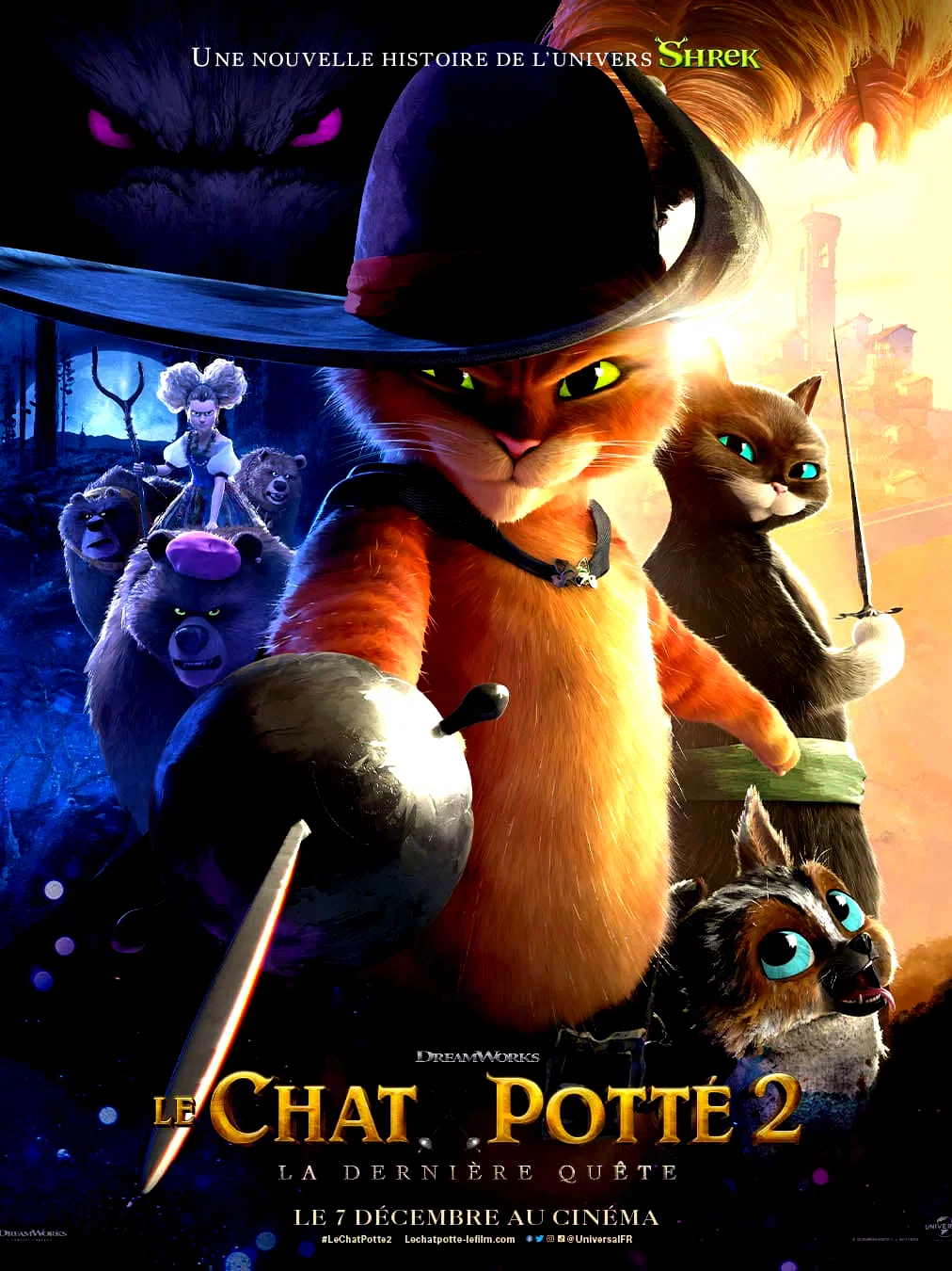 Affiche du film : Le Chat Potté 2 : la dernière quête