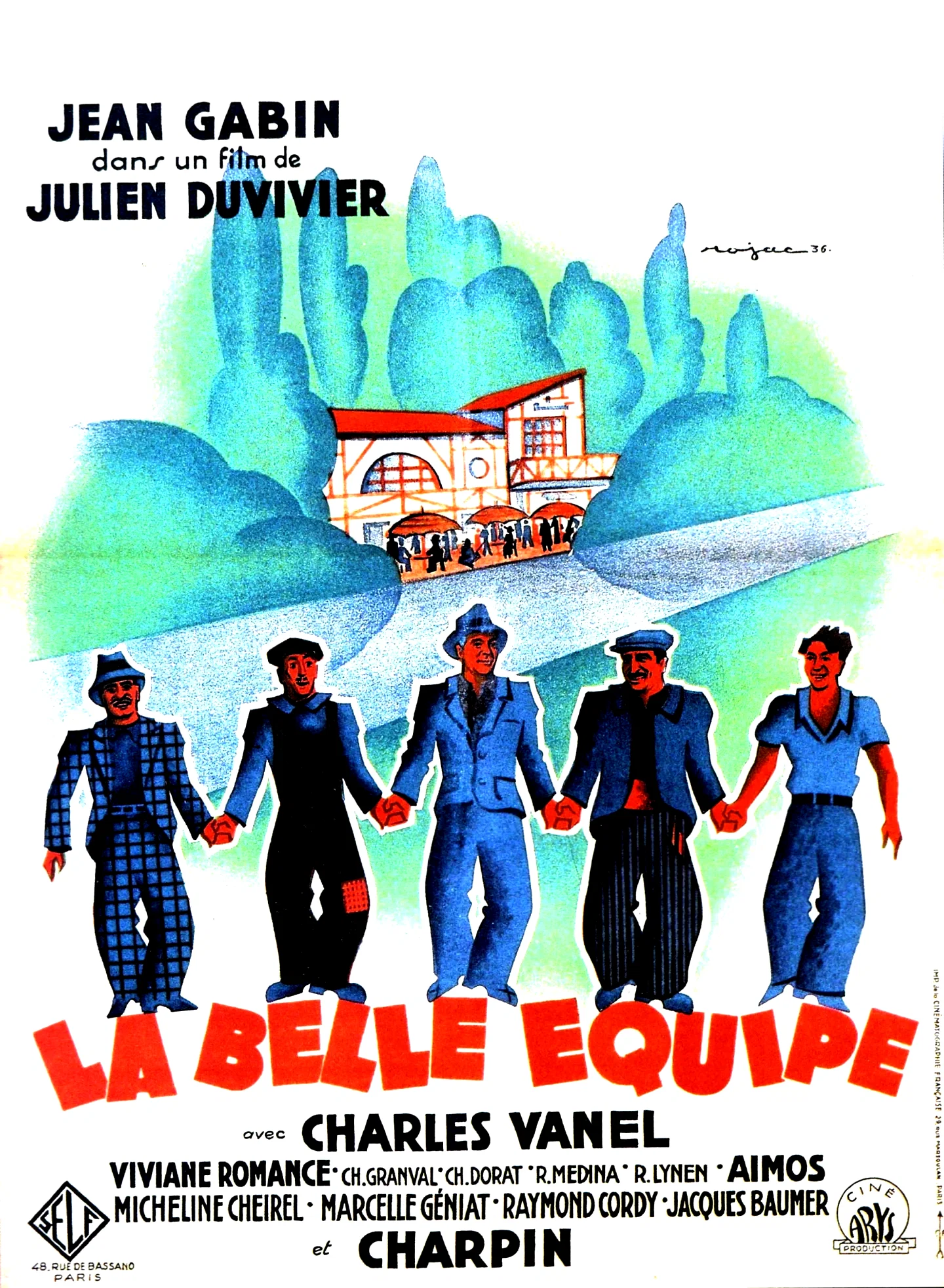 Affiche du film : La Belle Équipe