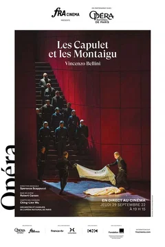 Affiche du film = Les Capulet et les Montaigu (Opéra de Paris)