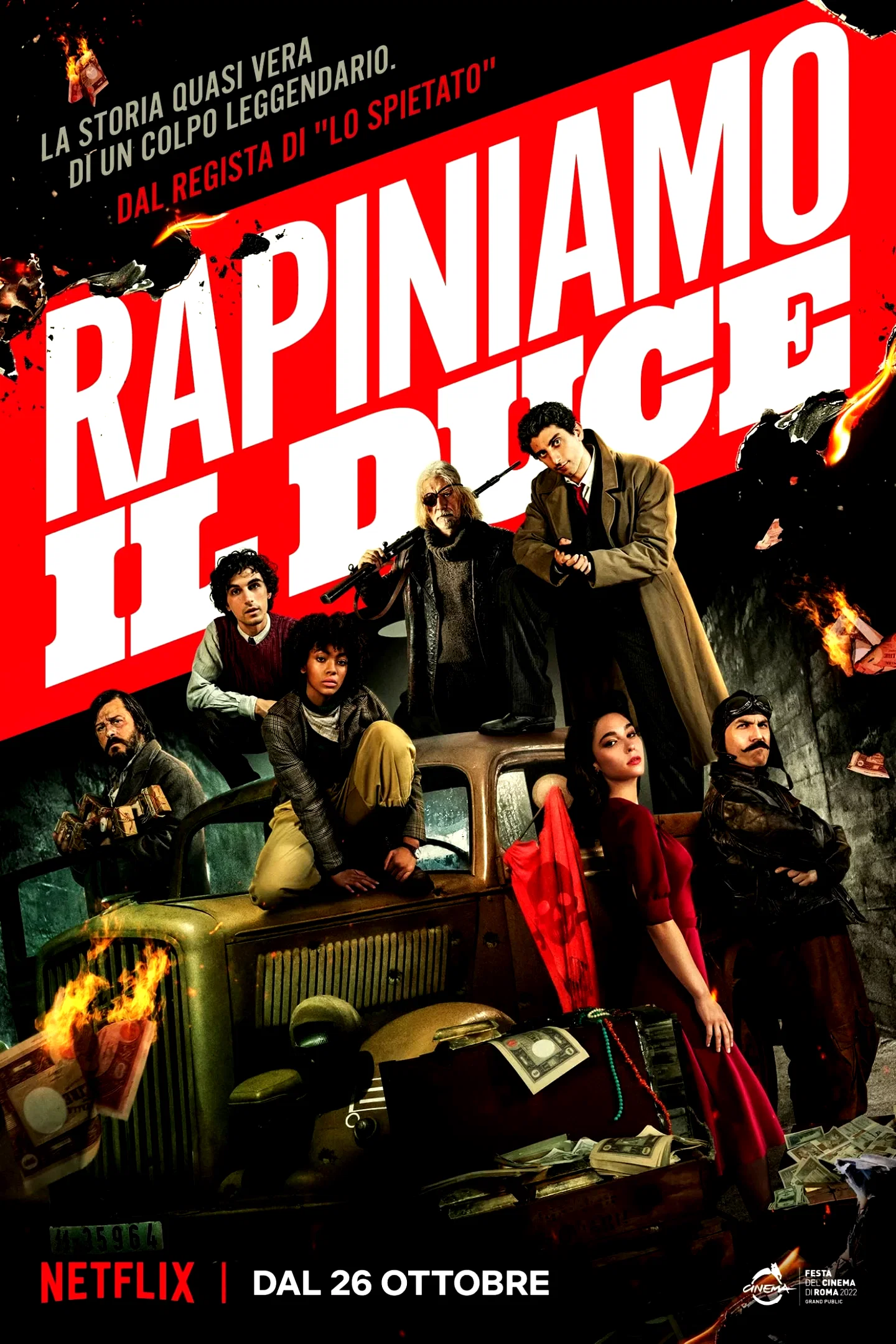 Affiche du film : Braquer Mussolini
