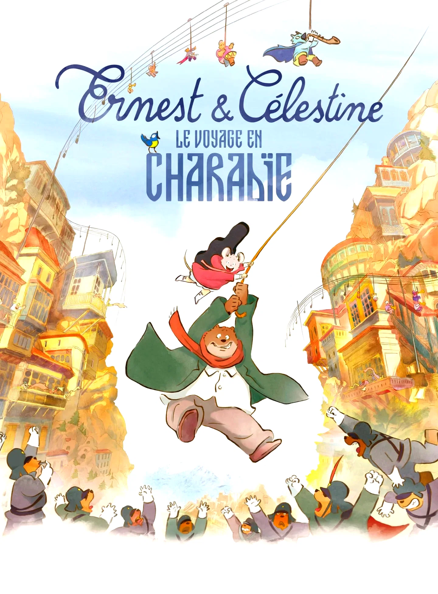 Affiche du film : Ernest et Célestine, le Voyage en Charabie