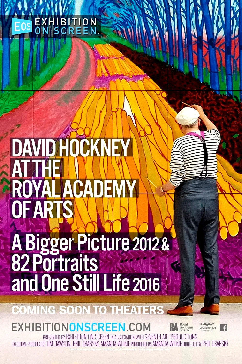 Affiche du film : David Hockney at the Royal Academy of Arts
