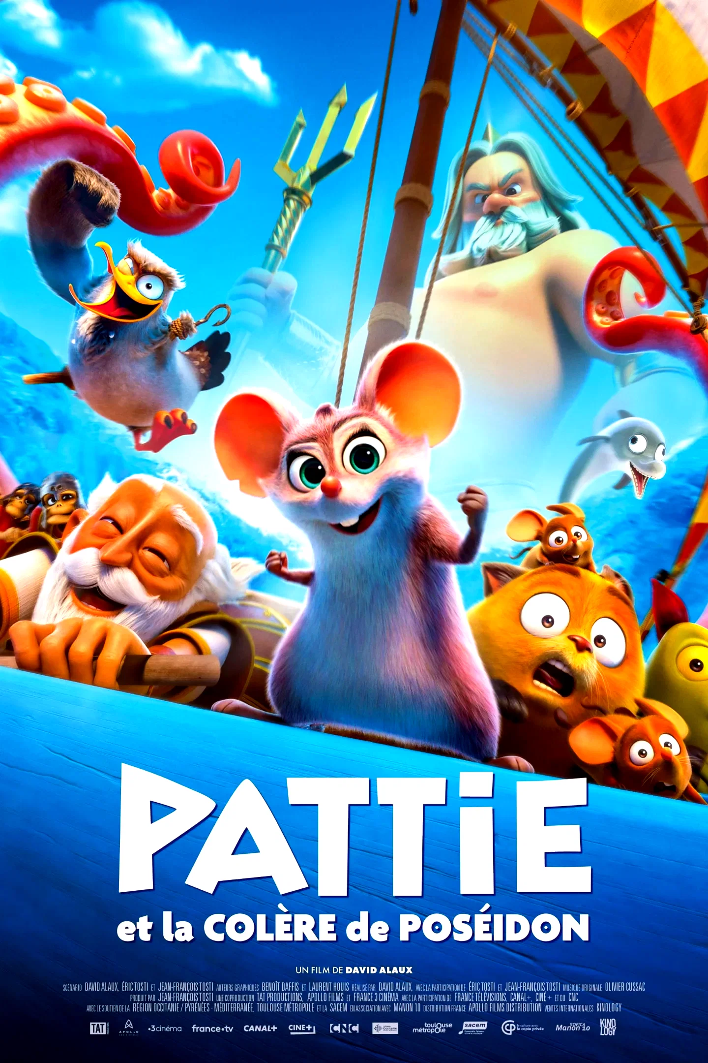 Affiche du film : Pattie et la colère de Poséidon