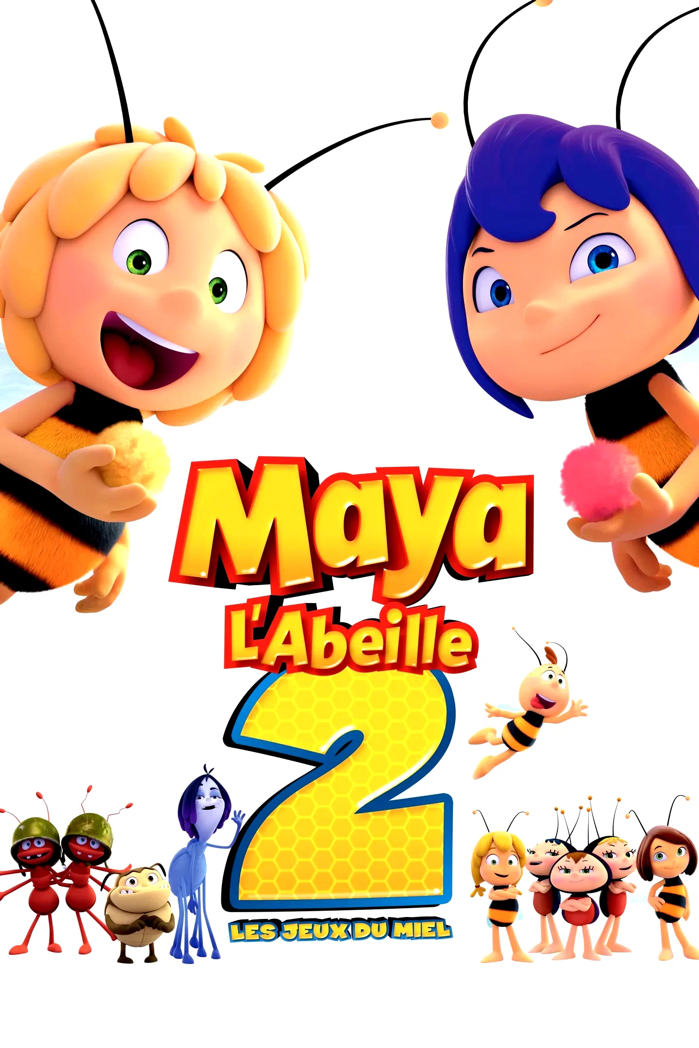 Affiche du film : Maya l'abeille 2 : les jeux du miel