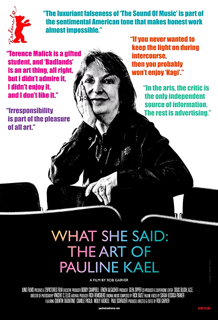 Affiche du film : Qui a peur de Pauline Kael ?