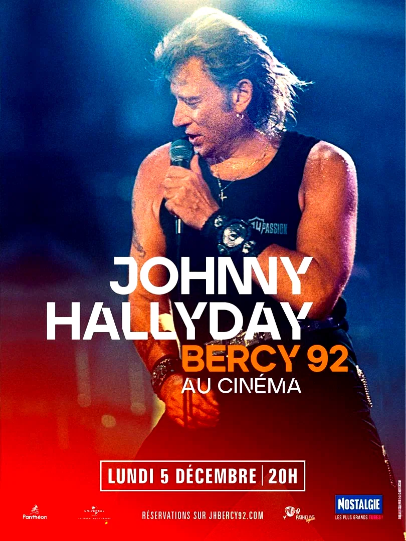 Affiche du film : Johnny Hallyday - Bercy 1992 au cinéma