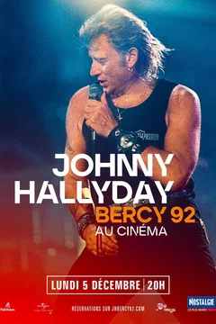 Affiche du film Johnny Hallyday - Bercy 1992 au cinéma