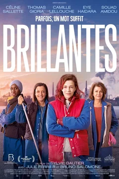 Affiche du film = Brillantes