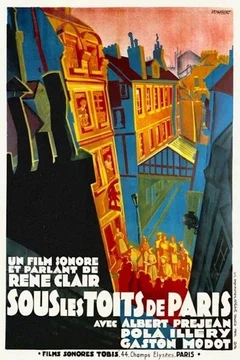 Affiche du film Sous les toits de paris