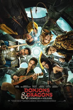 Affiche du film = Donjons & Dragons : L'Honneur des voleurs