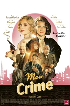 Affiche du film Mon crime