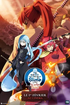Affiche du film Moi quand je me réincarne en Slime - Le film : Scarlet Bond