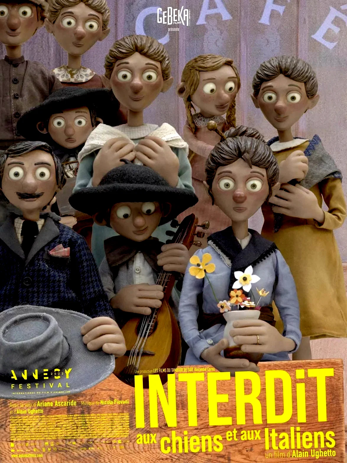 Affiche du film : Interdit aux chiens et aux italiens
